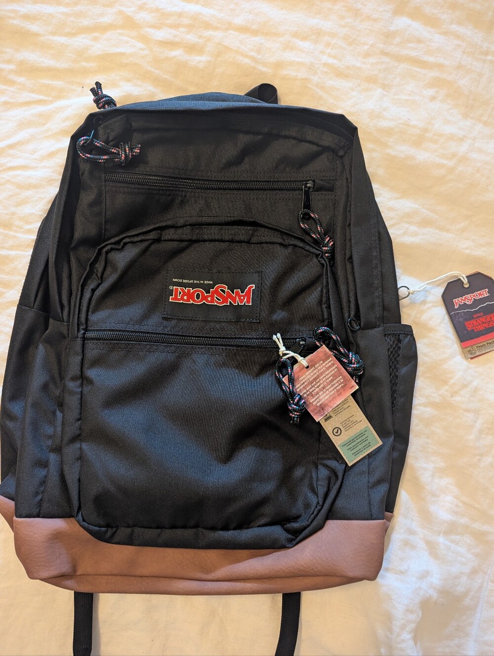 NWT Stranger Things x Jansport Cool Student Backpack